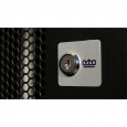 Шкаф 19" телекоммуникационный настенный, 9U 501x600х600 мм, дверь перфорация, черный